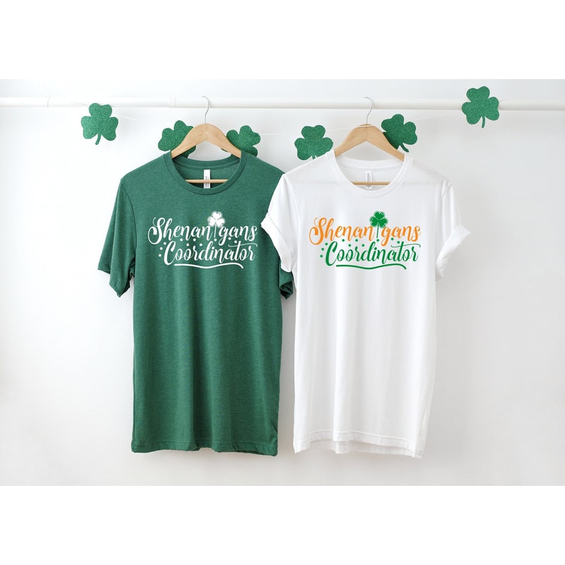 Shenanigans Coordinator Shirt, Matching Shirt, Lucky Shirt, St Patricks Day Shirts, St Patrick's Day Shirt, Irish Shirt, Drinking Shirts.jpg