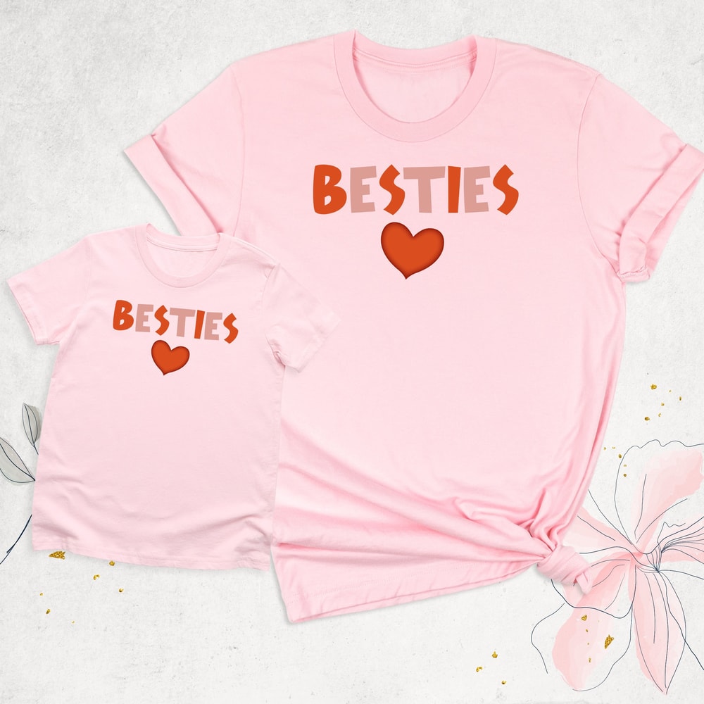 Matching Mothers Day Shirt, Besties Shirt, Mommy and Me Shirt, Mother and Daughter Trip Shirt, Mom and Girl Shirt, Mothers Day Gift, BFF Tee.jpg