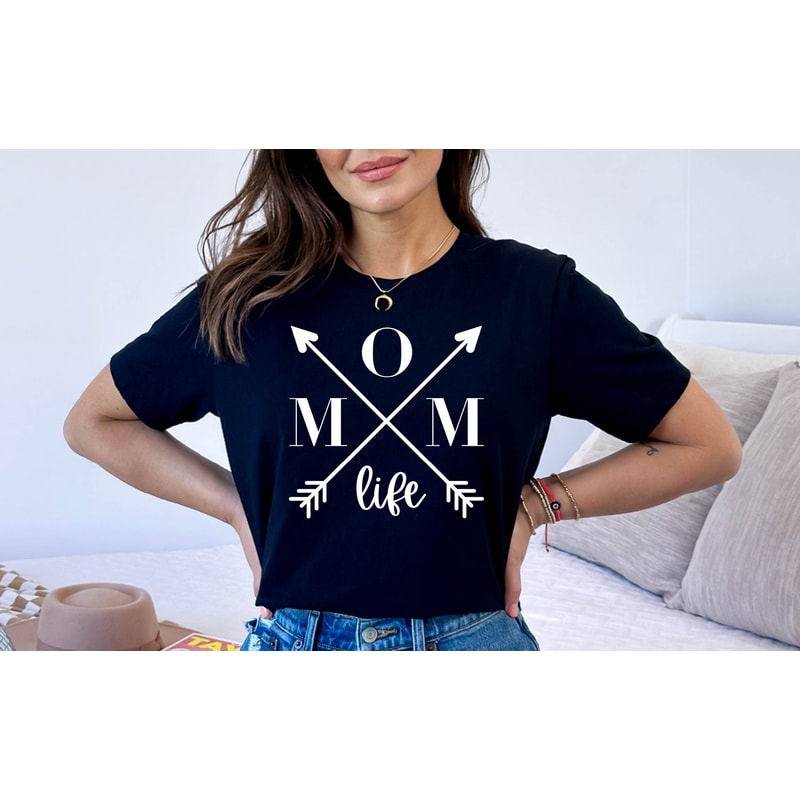 Mom Life Shirt, Cute Mom's Life Shirt, New Mom Gift Tshirt, Trendy Mom Shirt, Cool Mom Life Tee, Mother's Day Gift Tshirt.jpg