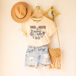 mother and daughter best sewing partner for life tshirt, cute sewing life mom shirt, sewing lover tshirt, mothers day gi