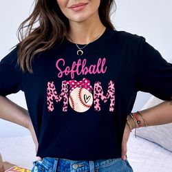 softball mom tshirt, softball loves gift mom tshirt, cute softball mom shirt, funny mom softball tshirt, mothers day gif