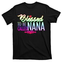 blessed to be called nana t-shirt