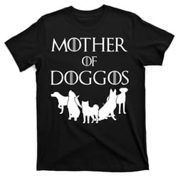 mother of doggos dog mom t-shirt