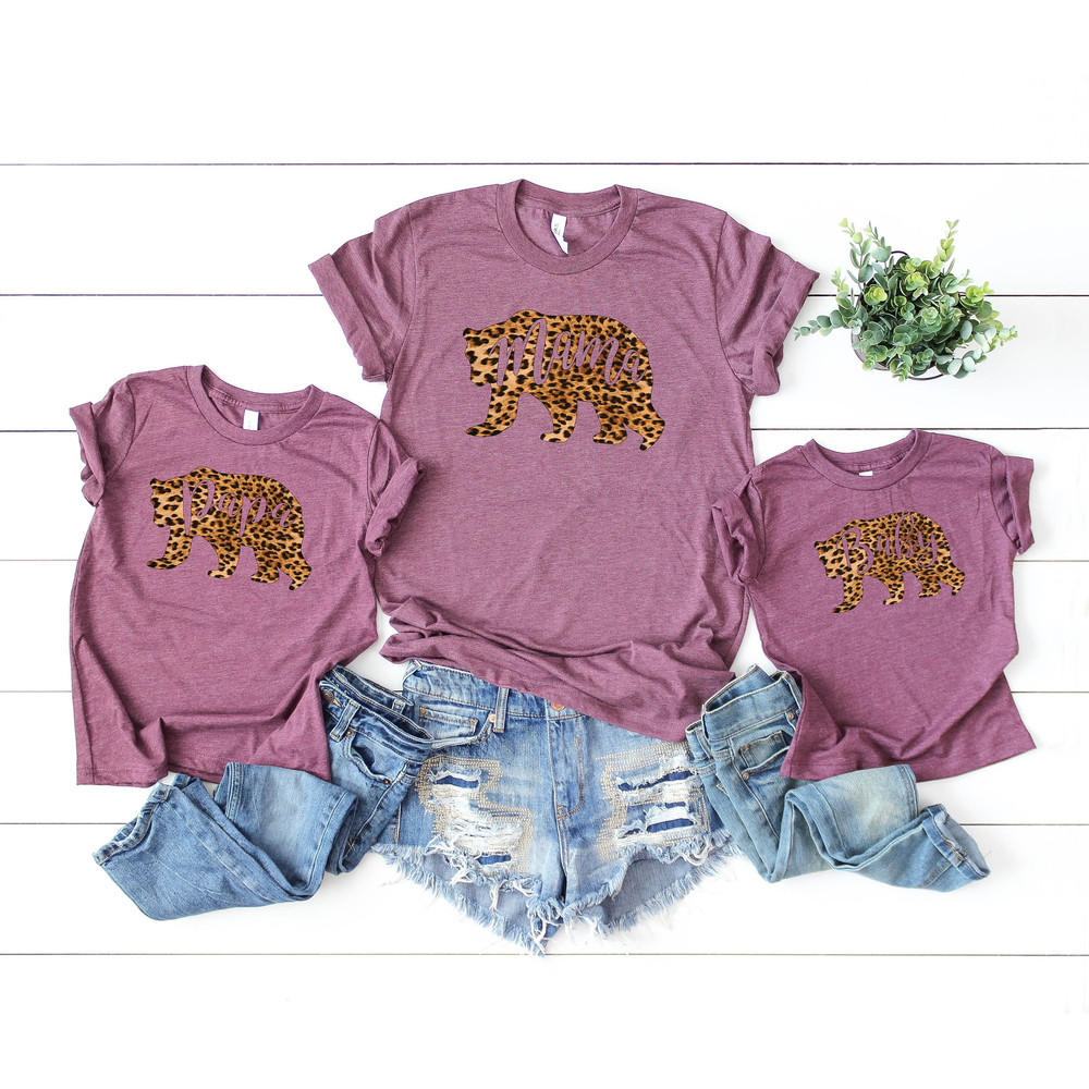 Mama Bear Papa Bear Baby Bear Shirts, Mommy and Me, Matching Shirt, Matching Family Outfit,Baby Girl, Pregnancy Tee,Shower Gift Baby Romper.jpg