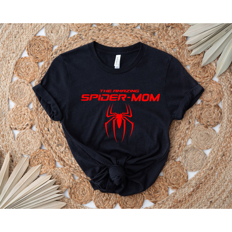 Spider Mom Shirt. Mom Est shirt, Mother's day Shirt, Mom Mimi Gigi Aunt shirt, Mother's Day Gift, Mother t shirt,The Amazing Spider Mom tees.jpg