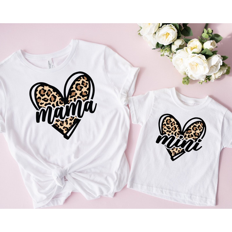 Mama Leopard Shirt, Mini Leopard Shirt, Mama's Girl Tee, Leopard Mama Shirt, Leopard Mini Shirt, Mama Mini Matching Shirt, Mother Day Shirt.jpg