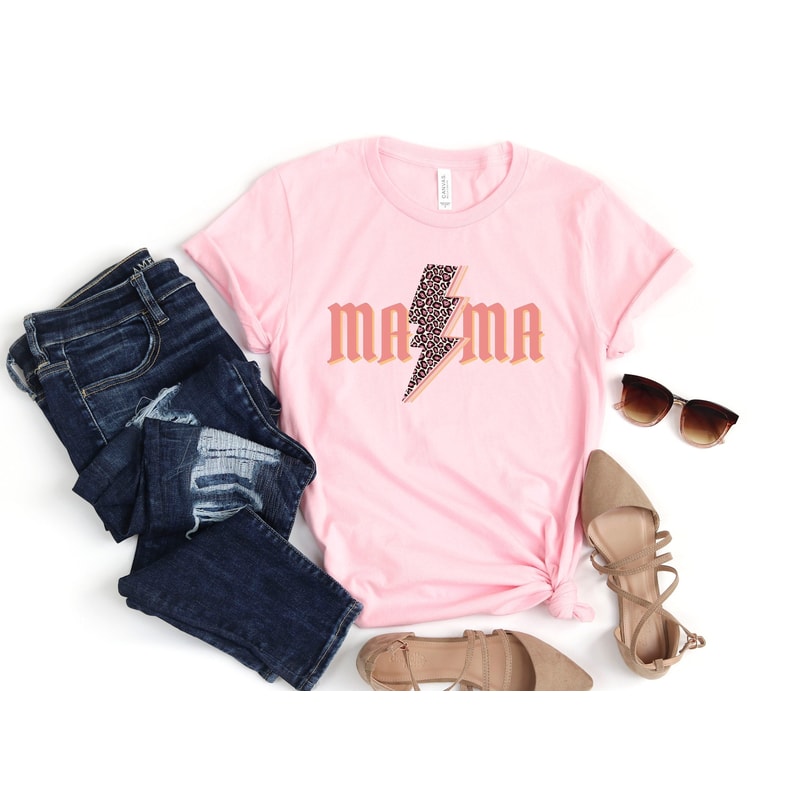 Mama leopard print shirt, Three heart tee, Mothers Day Shirt, Mothers Day Gift, Mama Gift, Mama Shirt, Mommy Shirt, Gift for Mom.jpg