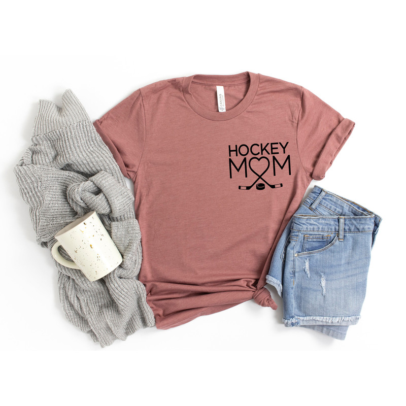 Hockey Mom Shirt, Mother's Day Gift, Sports Shirt, Sportive Mom Shirt, Gift for Player Mom, Hockey Player Gift, Hockey Lover Mom.jpg
