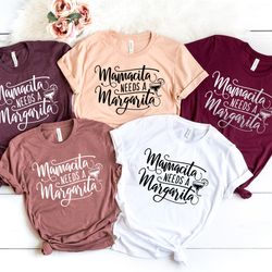 mamacita needs a margarita, funny mom shirt, cinco de mayo shirt, fiesta shirt, margarita shirt, mom shirt, mom tshirt,
