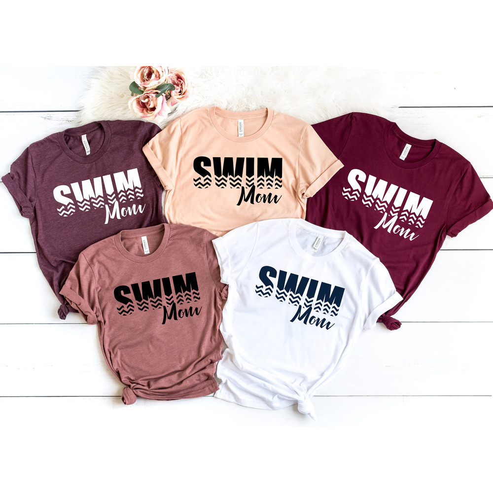 Swim Mom Shirt Womens Swim Mom T-Shirt Sports Mom Shirt Mom Shirt Gift for Mom Funny Mom T-shirt Mom Life Tshirt Cute Mom Shirt.jpg