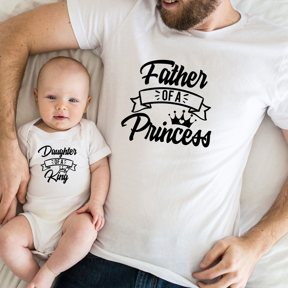 Father Of A Princess Shirt, Princess Shirt, Father And Daughter Shirt, Fathers Day, Gift For Dad, Family Matching Shirt, Cool Father Shirt.jpg