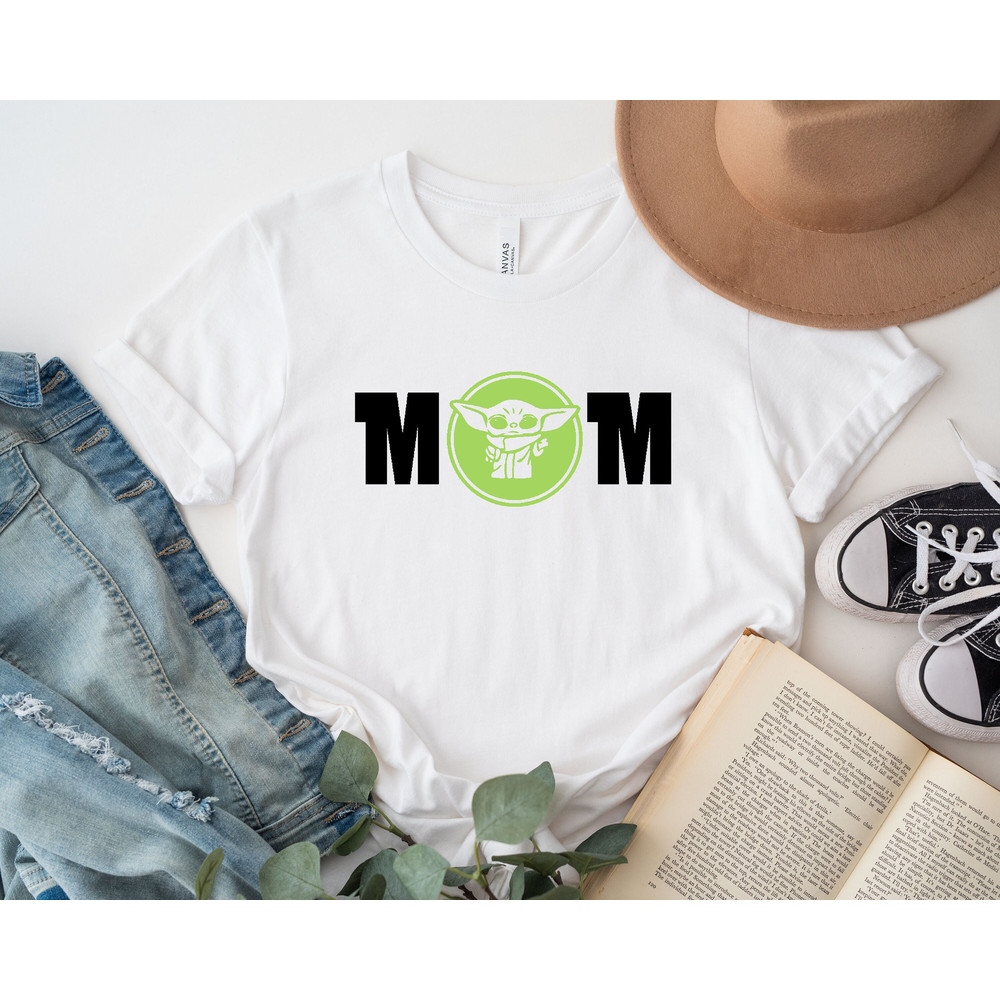 Star Wars Baby Yoda Mom Shirt, Baby Yoda Mom Shirt Sweatshirt Hoodie, Mothers Day Shirt, Best Mom Shirt, Star Wars Yoda Mom Shirt.jpg