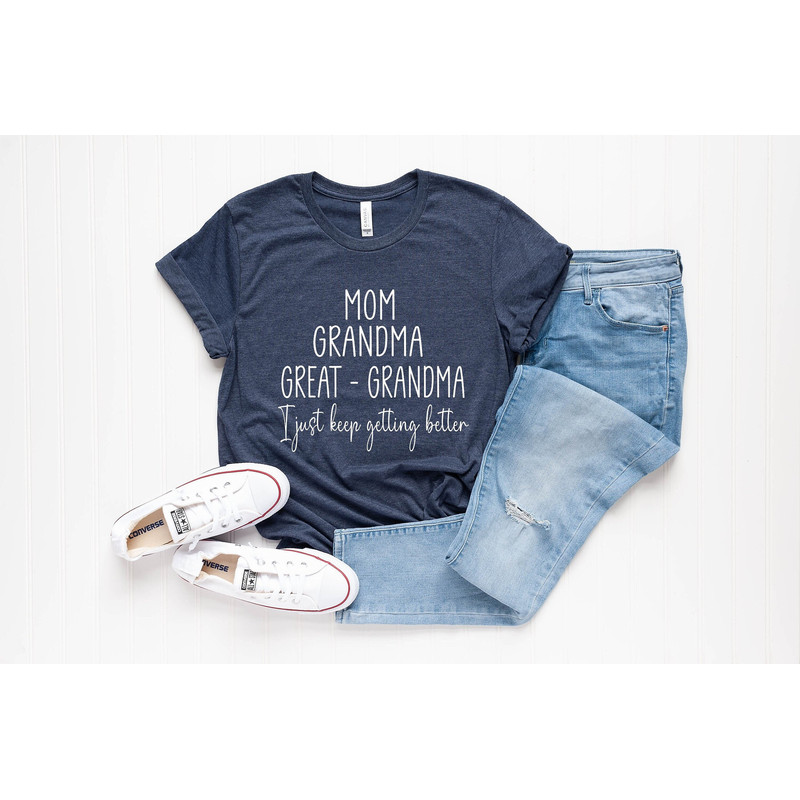 Great Grandma Shirt, Pregnancy Announcement, Grandma Birthday, Gift for Great Grandma, Baby Reveal To Family, Grandma Tee, PR125.jpg