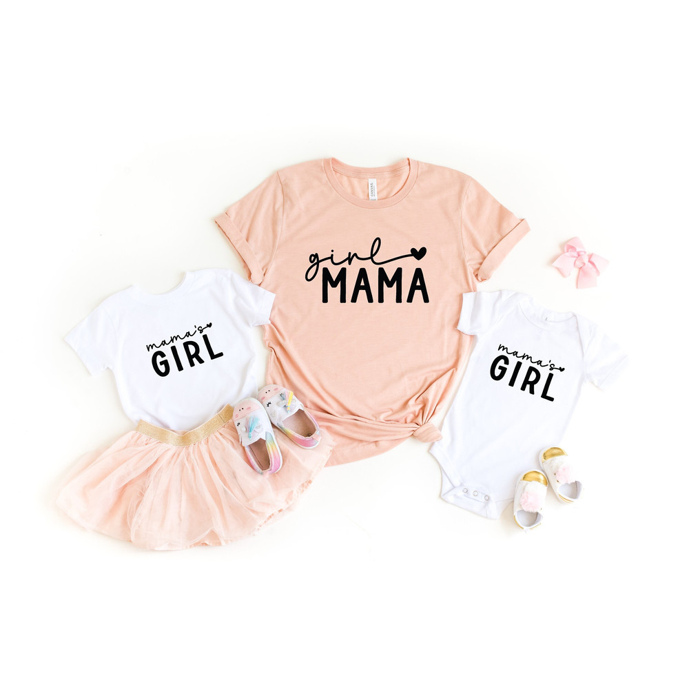 Mother Daughter Shirts, Mothers Day Gifts, Mother's Day T-Shirt, Matching Mother's Day Shirts, Mom and Daughter Shirts, Girl Mama's, PR129.jpg