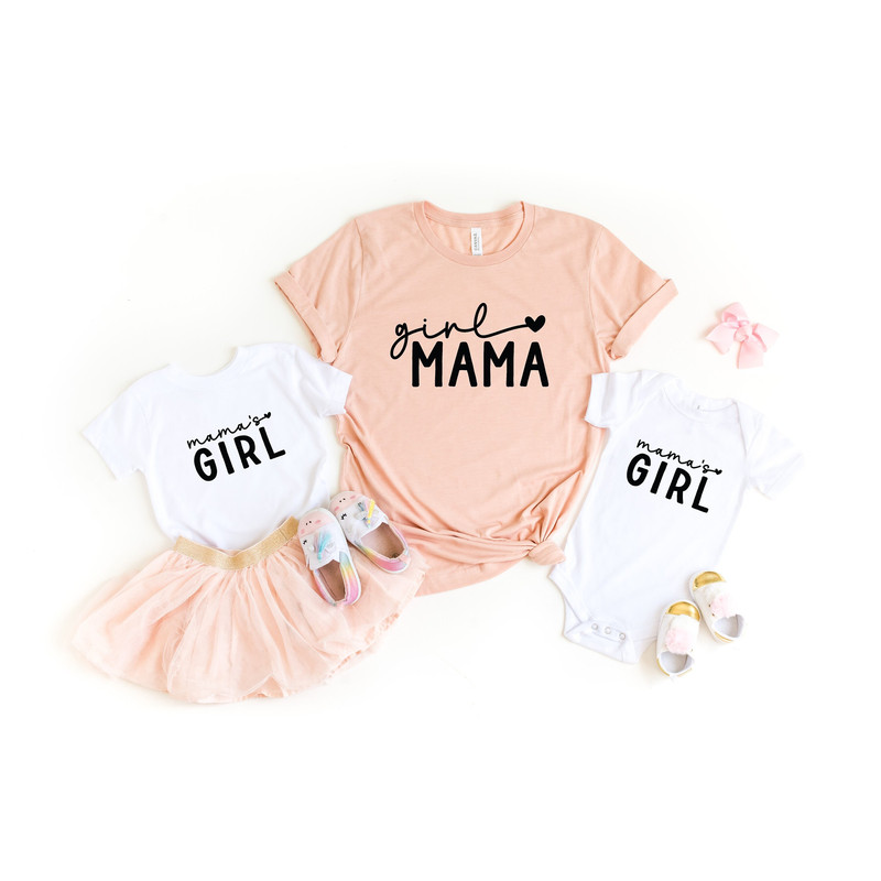 Mother Daughter Shirts, Mothers Day Gifts, Mother's Day T-Shirt, Matching Mother's Day Shirts, Mom and Daughter Shirts, Girl Mama's, PR129.jpg