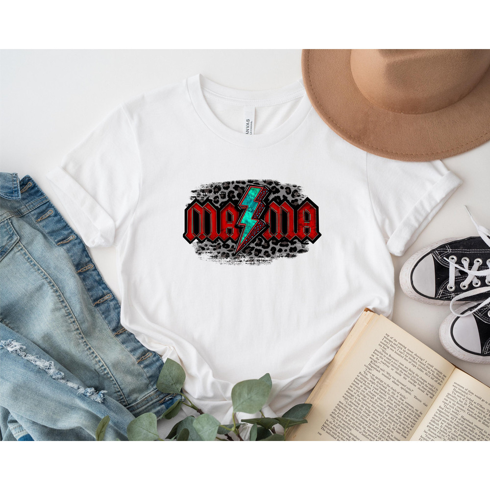 Thunderstruck Mama Leopard Shirt, Rock Mama Shirt Sweatshirt Hoodie, Rocker Mama Shirt, Rock N Roll Shirt, Gift For Mom, Mothers Day Shirt.jpg