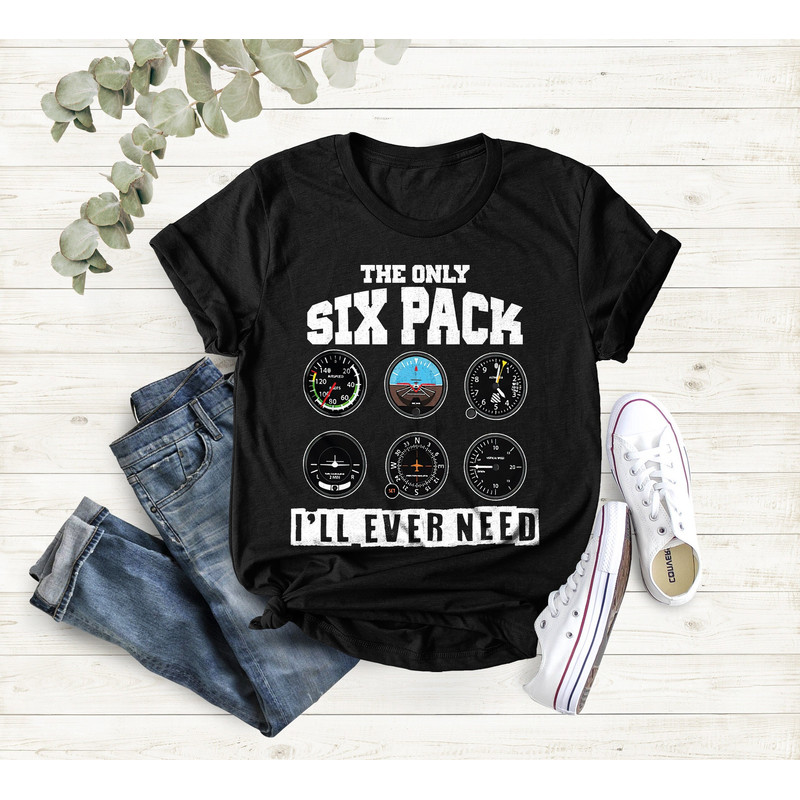 Funny Pilot Shirt, Aviation Gift Shirt, Gifts for Pilots, Airplane Shirt, Pilot Shirt, Pilot Boyfriend Gift, The Only Pack I'll Ever Need.jpg