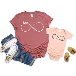 best friends forever matching shirts, brother sister cousin mom daughter matching infinity friendship t-shirt gift, matc