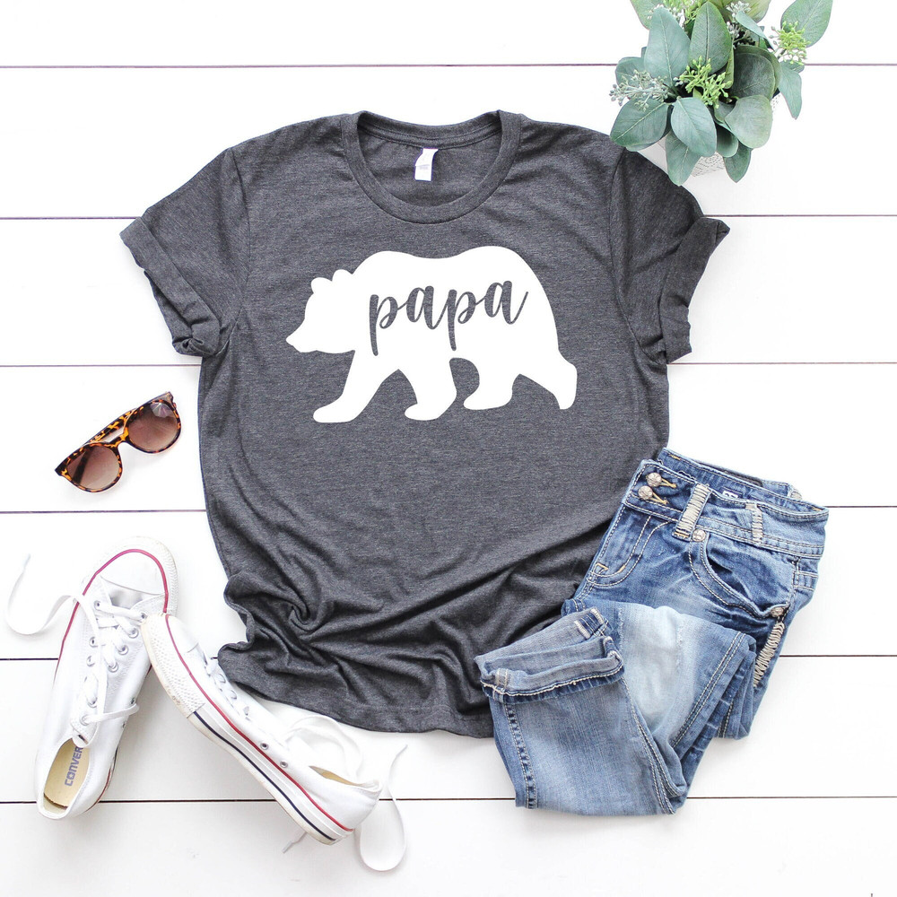 Papa Bear Shirt, Father Gift, Dad Bear Tee, Husband Gift, Bear T-Shirt, Fathers Day Gift, Dad Shirt, Husband Gift, Papa Gift.jpg