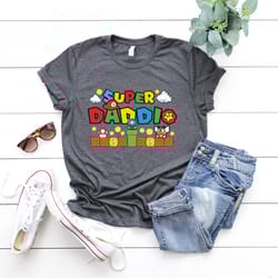 super daddio shirt, funny dad tshirt, fathers day shirt, father gift tee, fathers day gift funny shirt, super dad shirt,