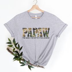 legend papaw shirt, military papaw tee, fathers day gift, myth papaw shirt, fathers day shirt, cute papaw shirt, gift fo