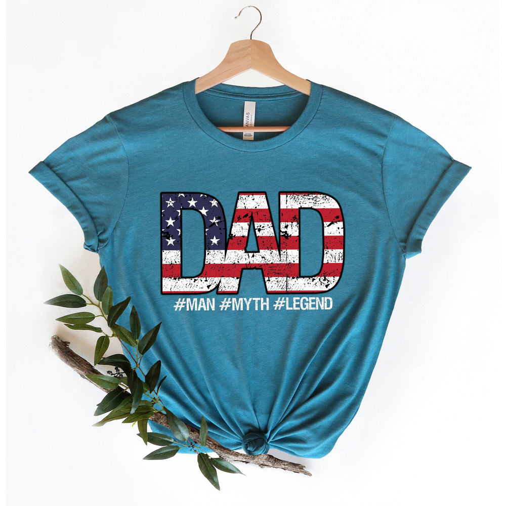 Man Myth Legend Shirt,American Flag Dad Shirt,New Dad Shirt,Dad Shirt,Daddy Shirt,Father's Day Shirt,Best Dad shirt,Gift for Dad.jpg