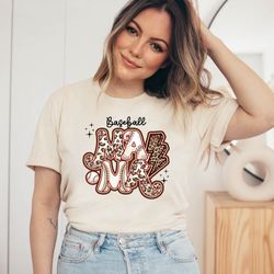 baseball mama shirt, retro mama baseball tshirt, baseball mama leopard lightning bolt tee, mom mothers day tshirt, baseb