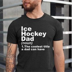hockey dad shirt, fathers day gift, game day shirt, hockey team gifts, sports dad tee shirt, hockey dad tee, hockey love