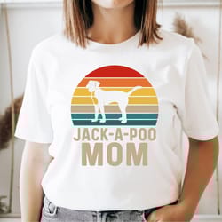jack-a-poo mom shirt, jack-a-poo gift, dog lover tee, dog t-shirt, jack-a-poo owner, pet lover tee, dog parent gift, jac
