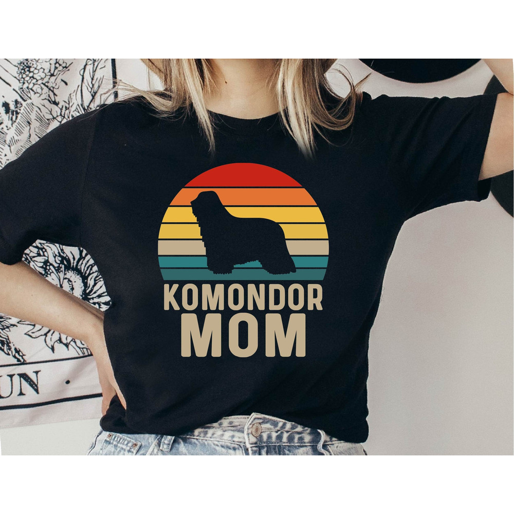Komondor Mom Shirt, Komondor Mom Gift, Dog Lover Tee, Dog T-shirt, Komondor Owner, Pet Lover Tee, Dog Parent Gift, Komondor Mom Dog Shirt.jpg