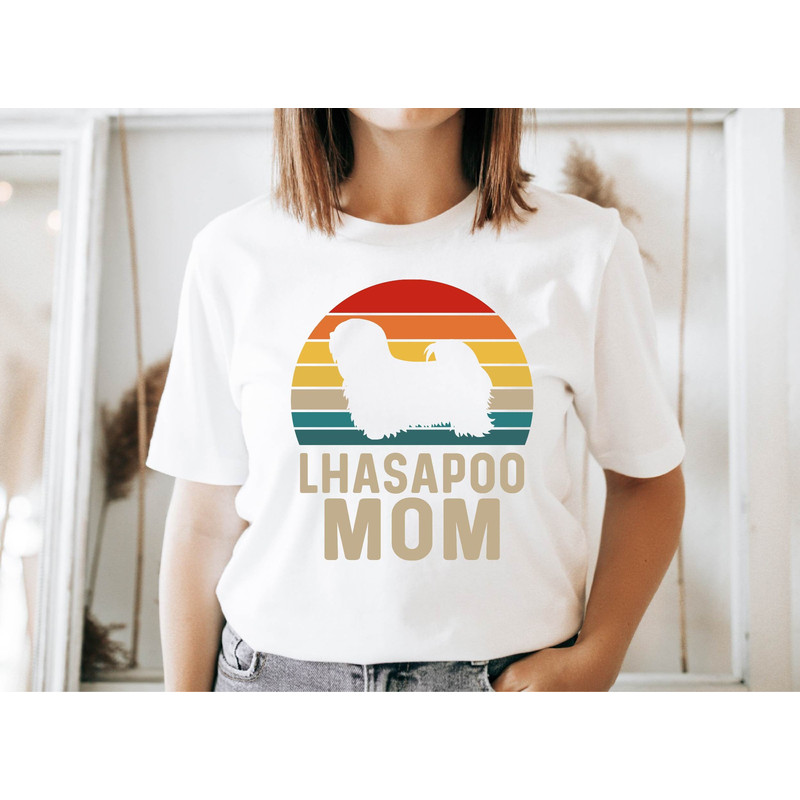 Lhasapoo Mom Shirt, Lhasapoo Mom Gift, Dog Lover Tee, Dog T-shirt, Lhasapoo Owner, Pet Lover Tee, Dog Parent Gift, Lhasapoo Mom Dog Shirt.jpg