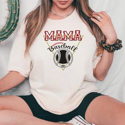 mama baseball shirt, custom baseball tshirt, mother baseball tshirt, baseball mom custom name, personalized baseball tee