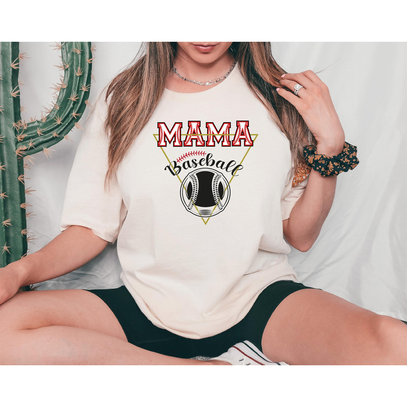 Mama Baseball Shirt, Custom Baseball Tshirt, Mother Baseball Tshirt, Baseball Mom Custom Name, Personalized Baseball Tee, Mother's Day Gift.jpg