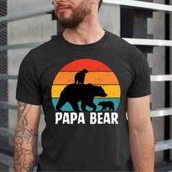 papa bear shirt, gift for dad tee, husband present shirt, papa bear t-shirt, fathers day dad tshirt, husband bear, grand