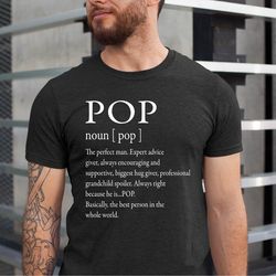 pop pop shirt, new pop pop gift, pop shirt, pop definition shirt, pop pop gift, fathers day gift, papa, grandpa christma