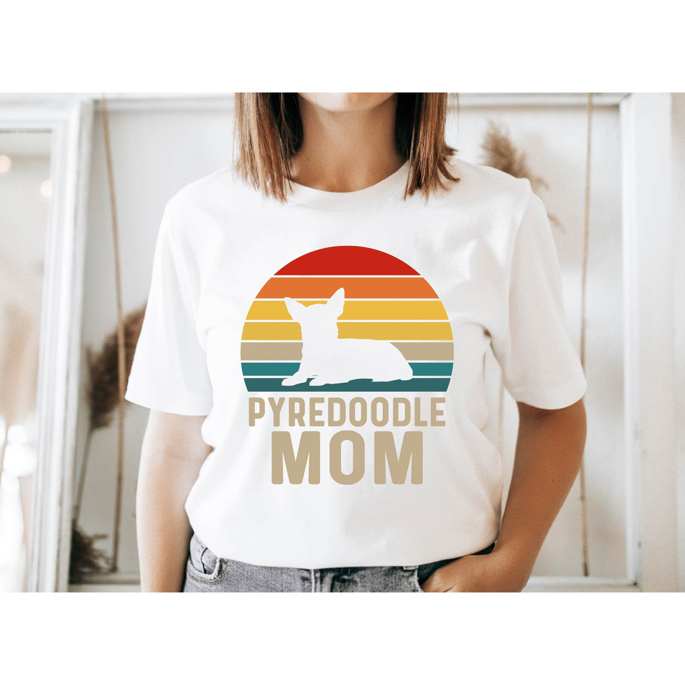 Pyredoodle Mom Shirt, Pyredoodle Mom Gift, Dog Lover Tee, Dog T-shirt, Pyredoodle Owner, Pet Lover Tee, Dog Parent Gift, Pyredoodle Mom Dog.jpg