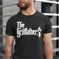 the grillfather tshirt, grill master dad shirt, fathers day grill father gift tee, picnic lover dad tee, funny the grill