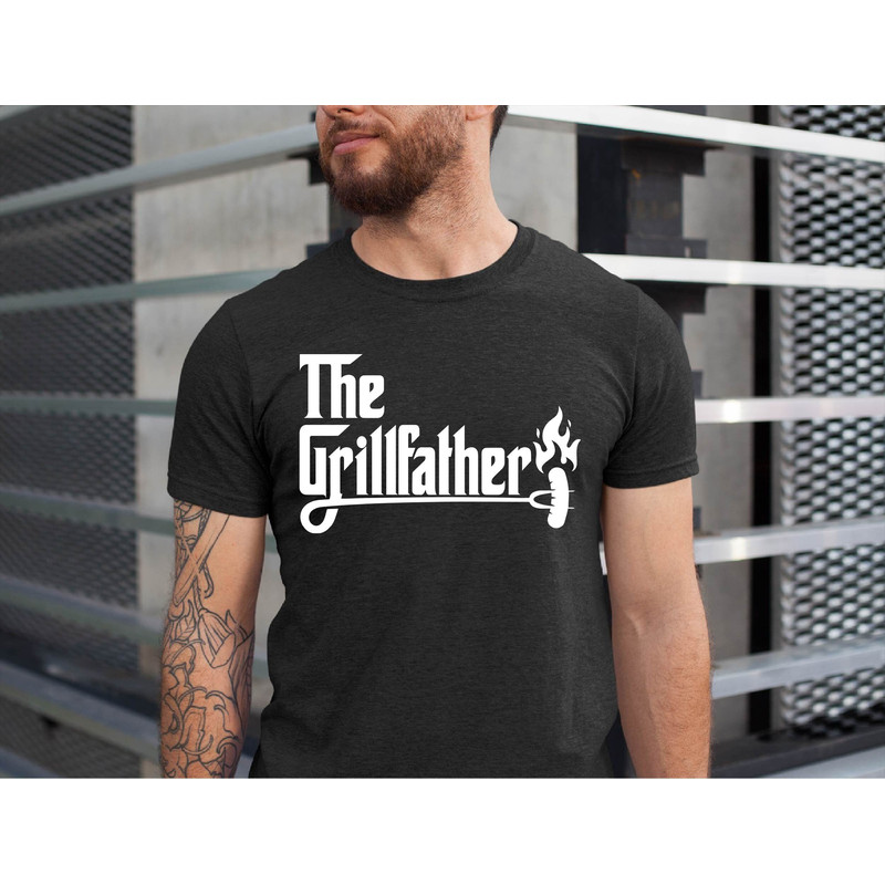 The Grillfather TShirt, Grill Master Dad Shirt, Fathers Day Grill Father Gift Tee, Picnic Lover Dad Tee, Funny The Grillfather Tshirt.jpg