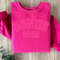 Bonus Mom Sweatshirt, Stepmom Sweatshirt, Embossed Mothers Day Gift, Gift for Stepmom Shirt, New step Mom Gift, Second Mom Shirt, neon pink.jpg