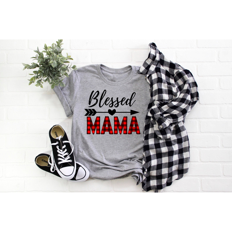 blessed mama, mothers day gift, gift for mom, shirt for mom, shirt for grandma, gift for grandma, mothers day shirt, mothers day t-shirt.jpg