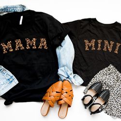 mama and mini shirts, matching rainbow shirts, mothers day gift, gift for her, mothers day, gift for mom, mommy and me s