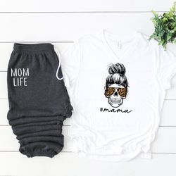 mom coming home outfit, baby shower gift for mom, new mom gift set, new mom shirt, new mom sweatpants, mom outfit, gift