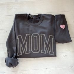 mom sweatshirt, mother sweatshirt, mothers day gift, cool mom, first mothers day gift, personalized gift, mom life shirt