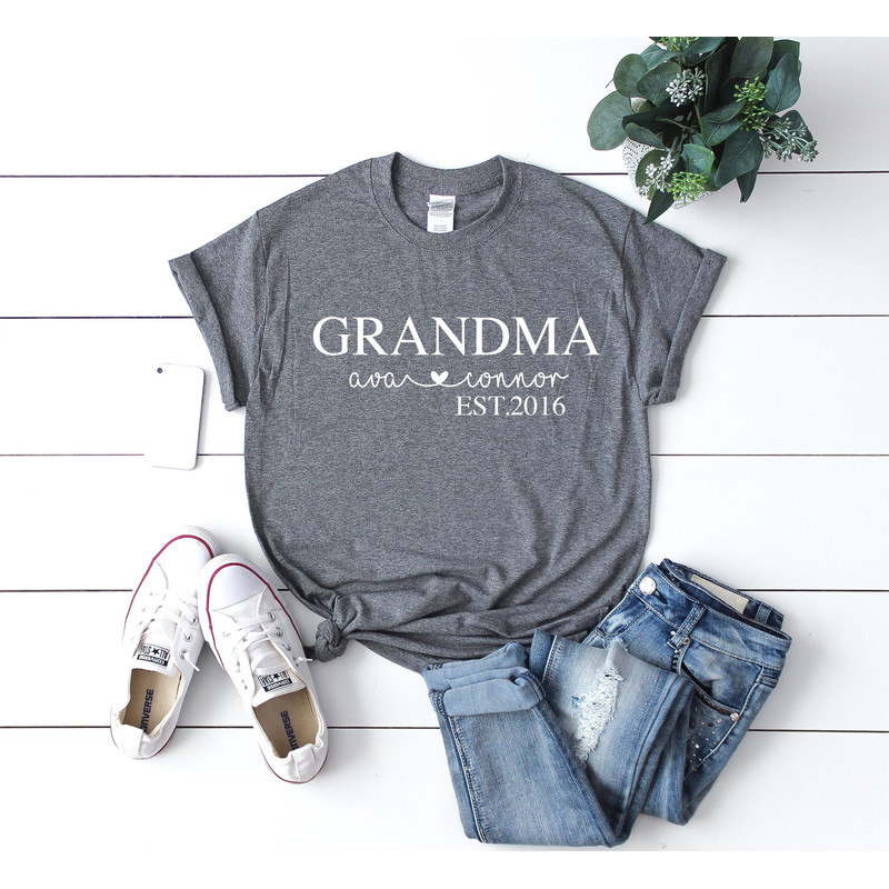 Mothers day gift for grandma, grandmother gift, custom grandma shirt, grandma gift from grandchildren, birthday gift for grandma.jpg
