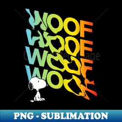 peanuts woof - artistic sublimation digital file - revolutionize your designs