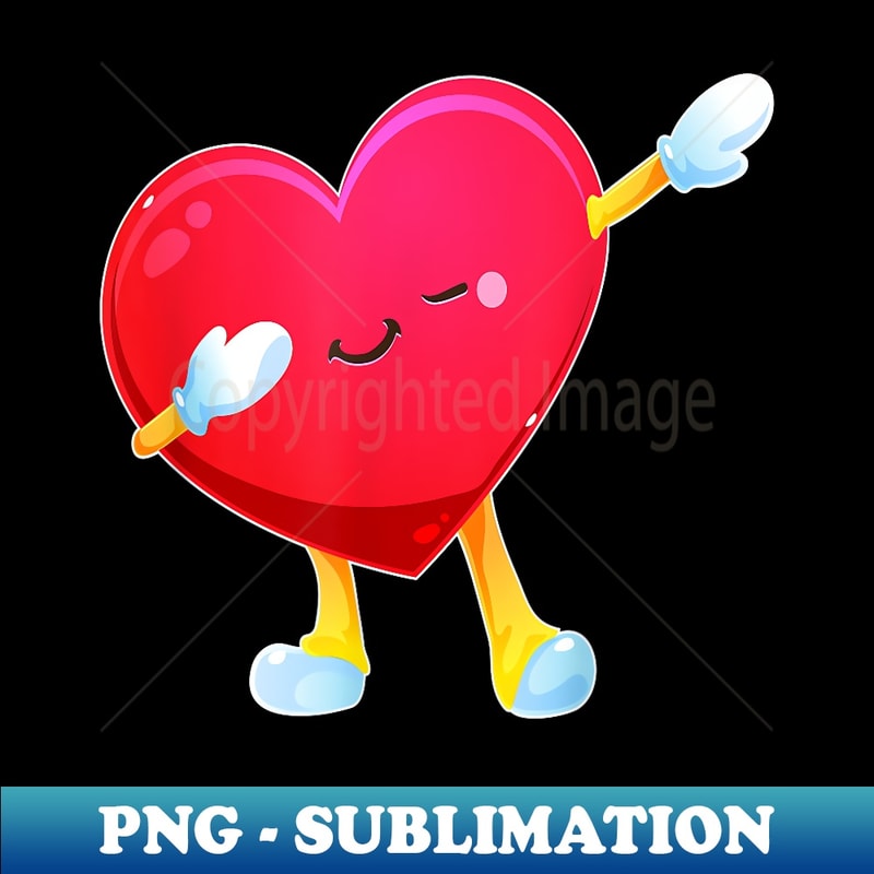 YN-4320_Dabbing Heart T - Valentines Day Boys Girls Youth 0717.jpg