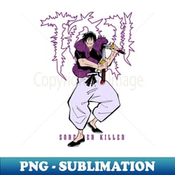 toji jujutsu fanart - premium sublimation digital download - perfect for creative projects