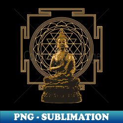 Buddha Sri Yantra - Signature Sublimation PNG File - Spice Up Your Sublimation Projects