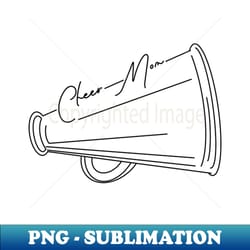 cheer mom - trendy sublimation digital download - fashionable and fearless