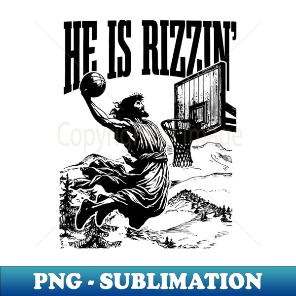 He Is Rizzin Jesus Is Rizzin Easter Christian Religious - Un | Inspire ...